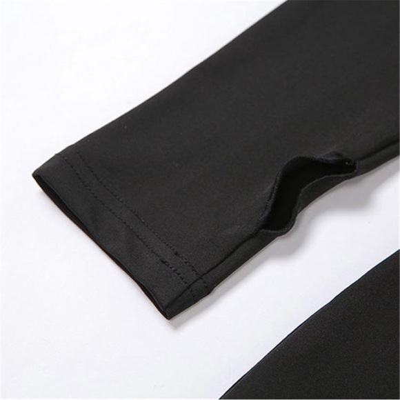 Asymmetrical Bodycon Romper - Picture 7 of 7